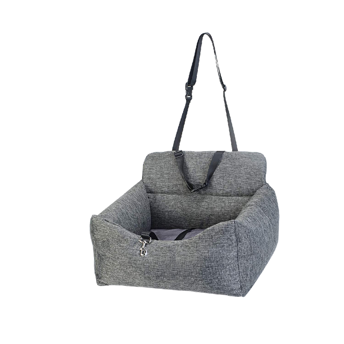 grey dog booster seat for small medium dogs 